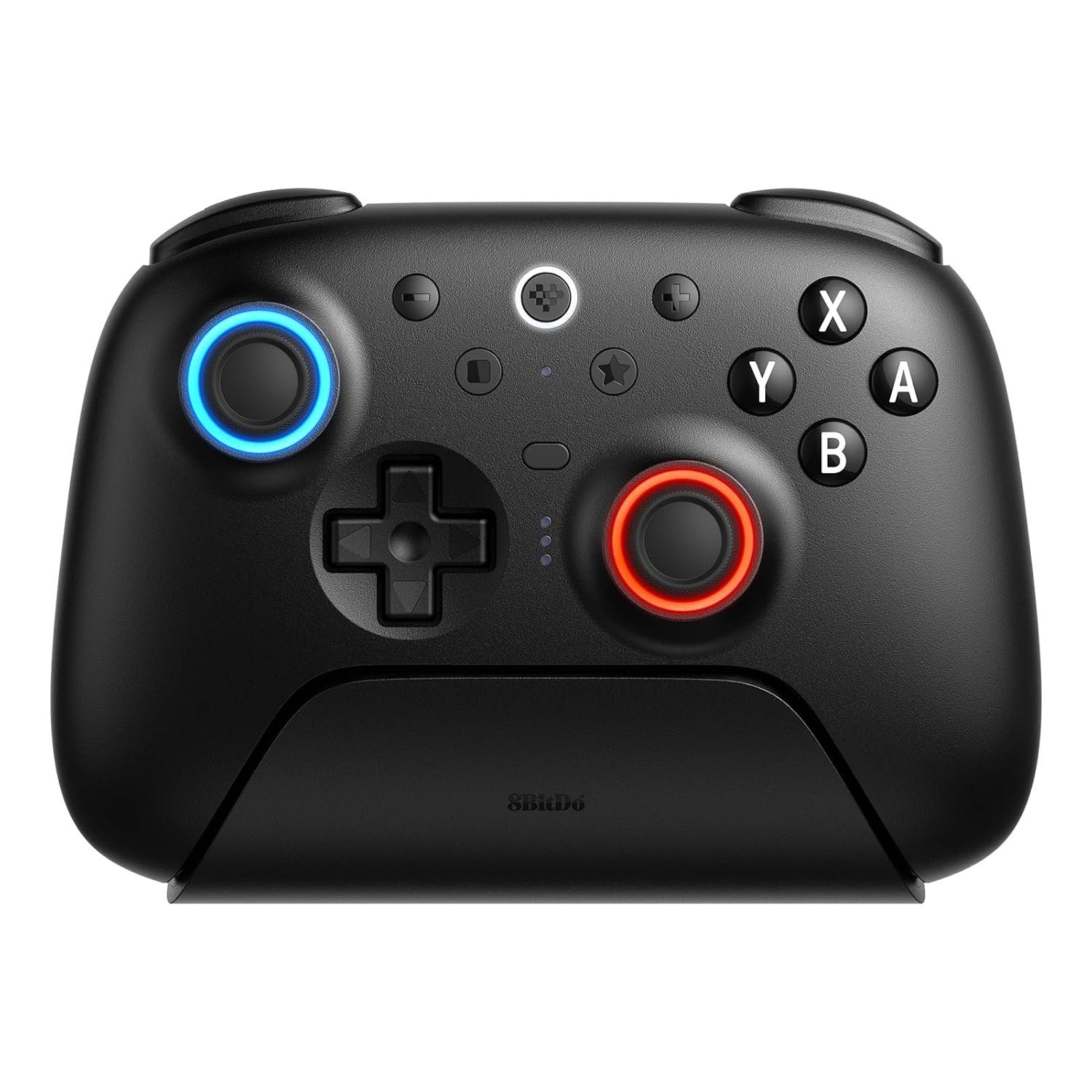 8Bitdo Ultimate 2 Bluetooth Controller for Switch/Switch 2 & Windows PC, Switch Pro Controller with TMR Joysticks, Switchable Hall Effect/Tactile Triggers, Vibration and Motion Control – Black