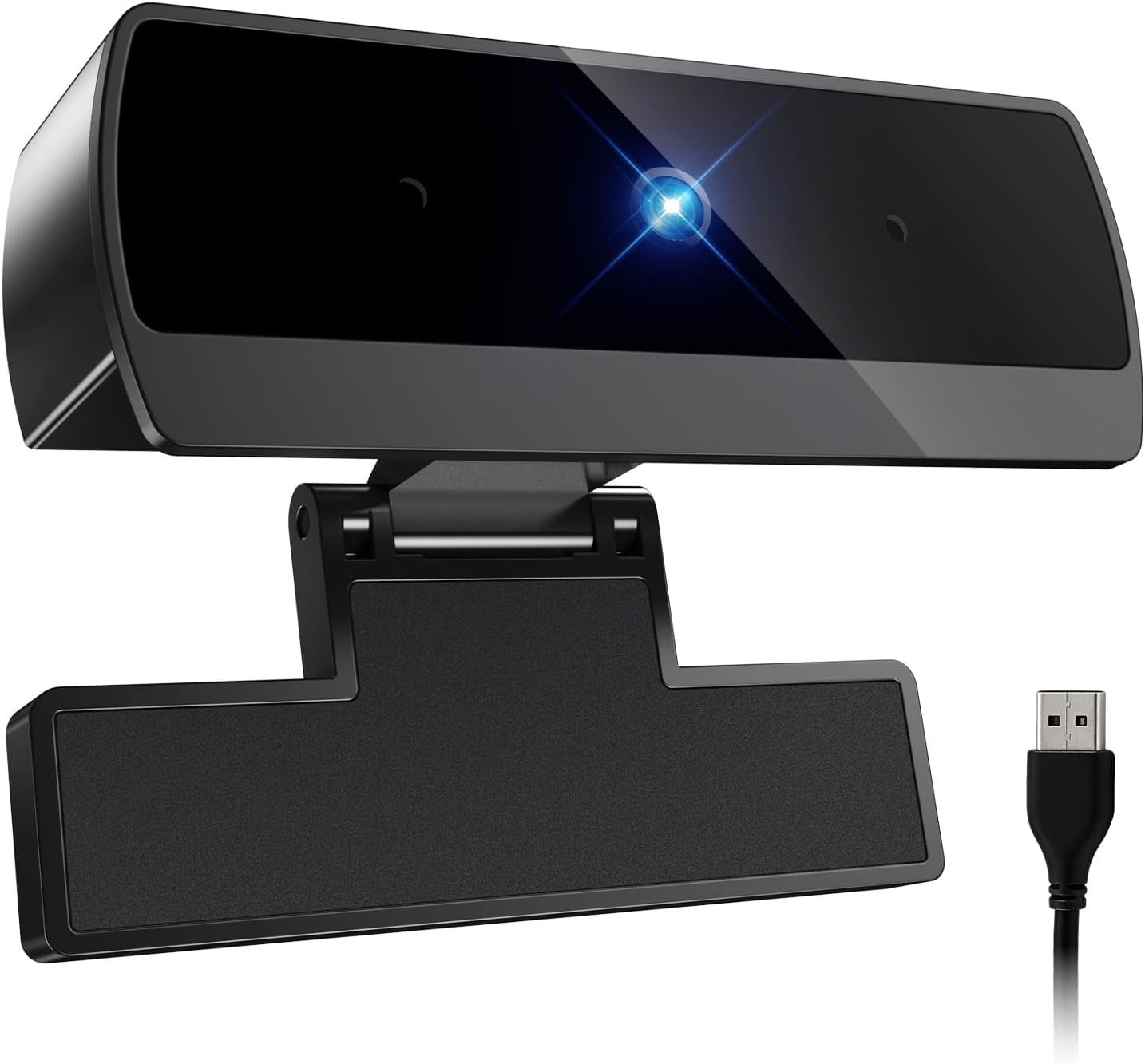 Webcam for PC, Full HD 1080P Video Calling, HD Light Correction, Works with Skype, Zoom, FaceTime, Hangouts, PC/Mac/Laptop/MacBook/Tablet
