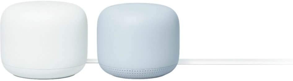 Google Nest GA01426US Nest Dual-Band Wi-Fi System – Mist