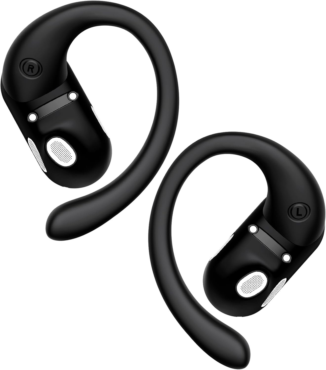 AI Translation Earbuds Real Time 164 Languages Translator Ear Buds Audifonos Traductores Inglés Español 4-in-1 Wireless Headphones Bluetooth Earphones for Travel Business Meeting Learning Oil Black
