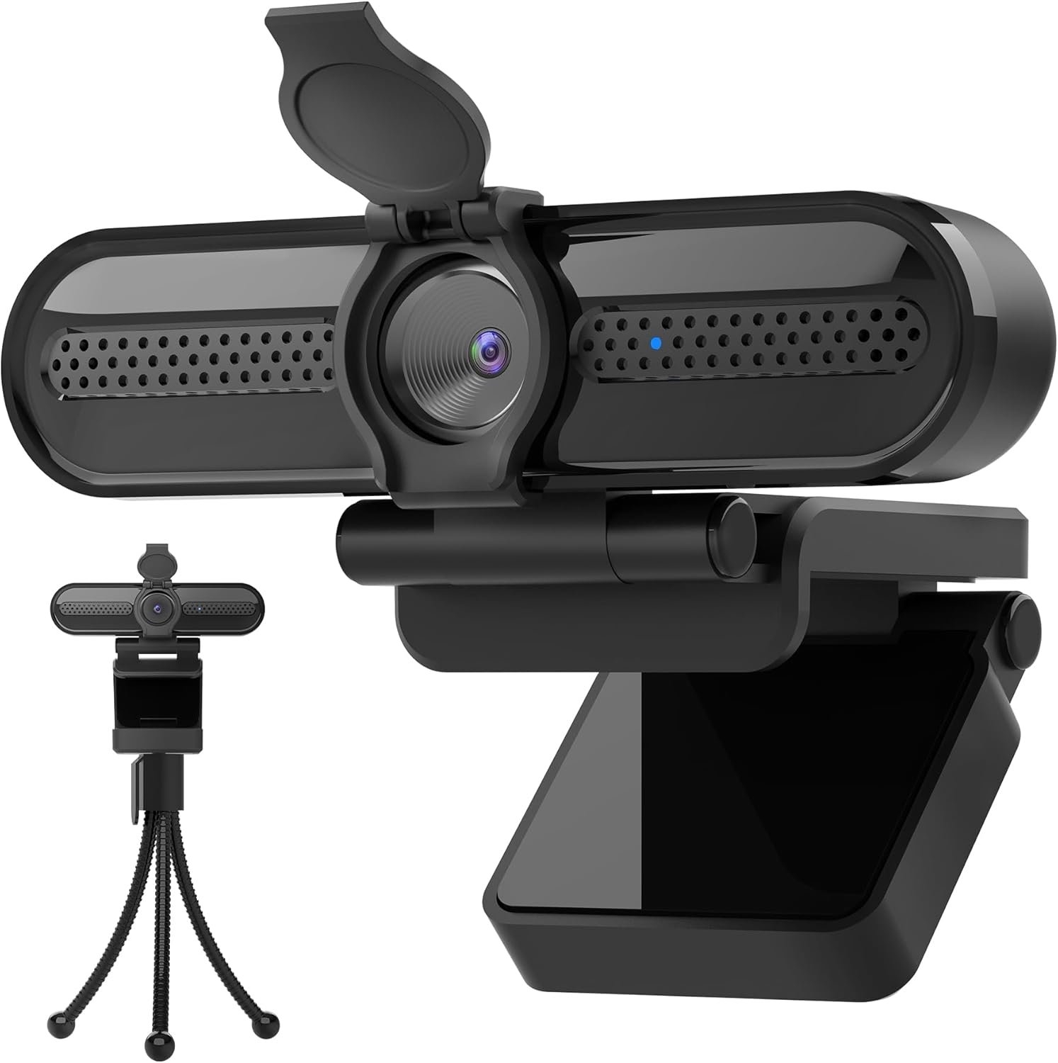 saylas 2K Webcam with Microphone, 78°FOV FHD Streaming Camera with 2K/30fps, 1080P/60fps, Privacy Cover, Plug & Play USB Web Cam, Autofocus, Webcam for PC, Computer Web Camera for Laptop, Mac, Zoom