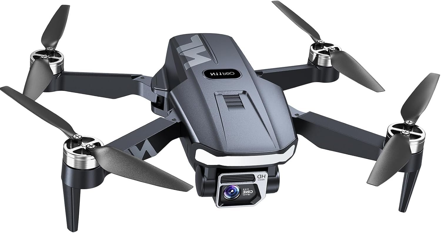 ‌Professional 4K Drone with Camera for Adult Beginners‌ N11 PRO GPS Quadcopter 90 Min Flight Smart 5G FPV & Brushless Motor Tech Auto Tracking Safety Return System