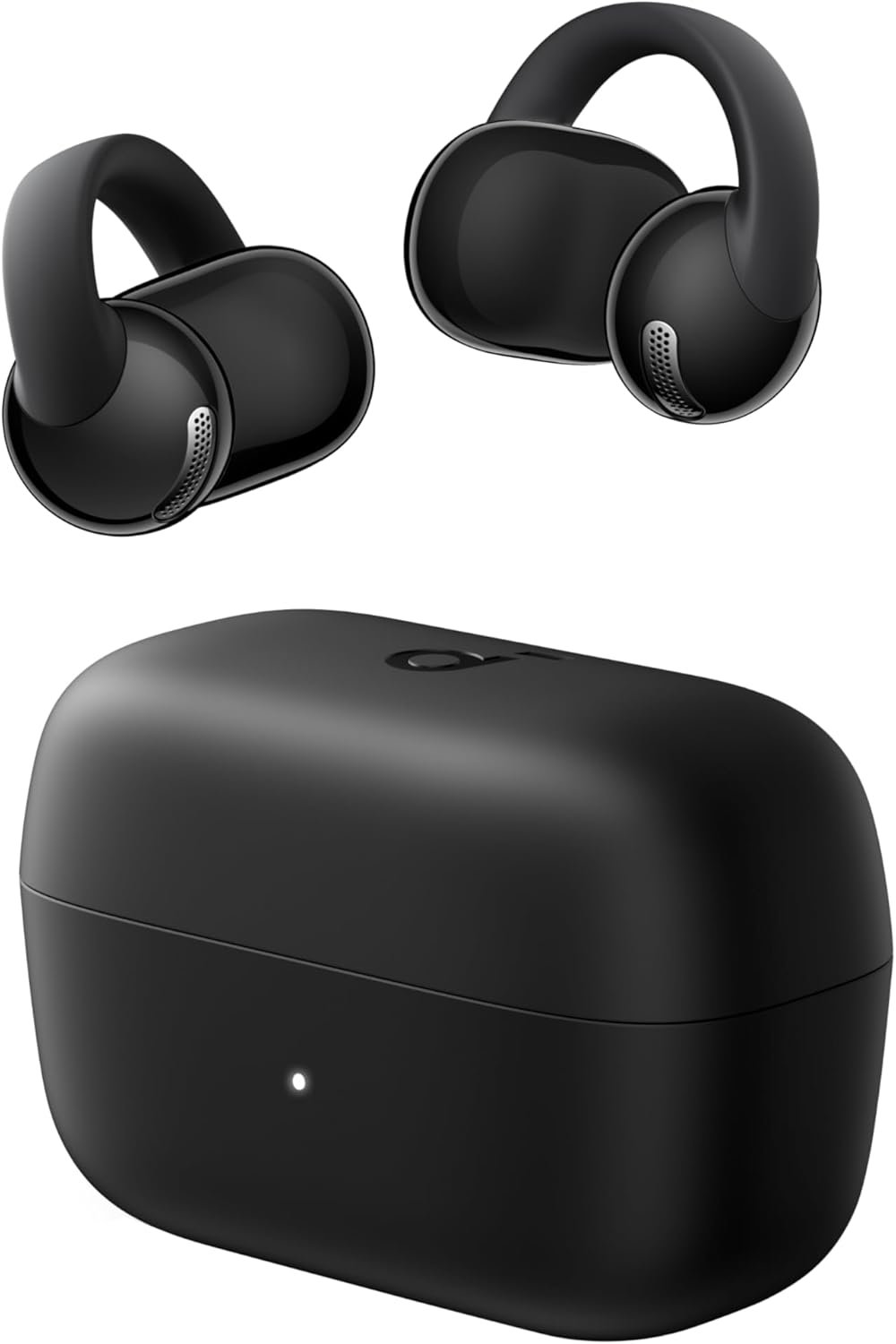 Soundcore C50i Open Ear Earbuds, Clip-On Headphones Over Ear for Running Workout, 12mm Drivers Powerful Bass, 28H Playtime IP55 Waterproof, Bluetooth 6.0 Hi-Res, FlexiClip Design by Anker
