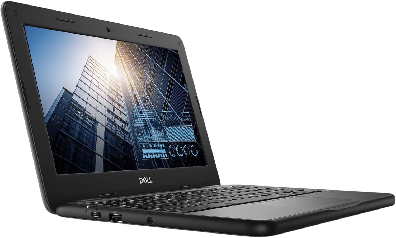 Dell Chromebook 3100 11.6″ HD, Celeron N4000 1.1GHz, 4GB RAM, 16GB Solid State Drive, Chrome OS 64Bit, CAM (Renewed)