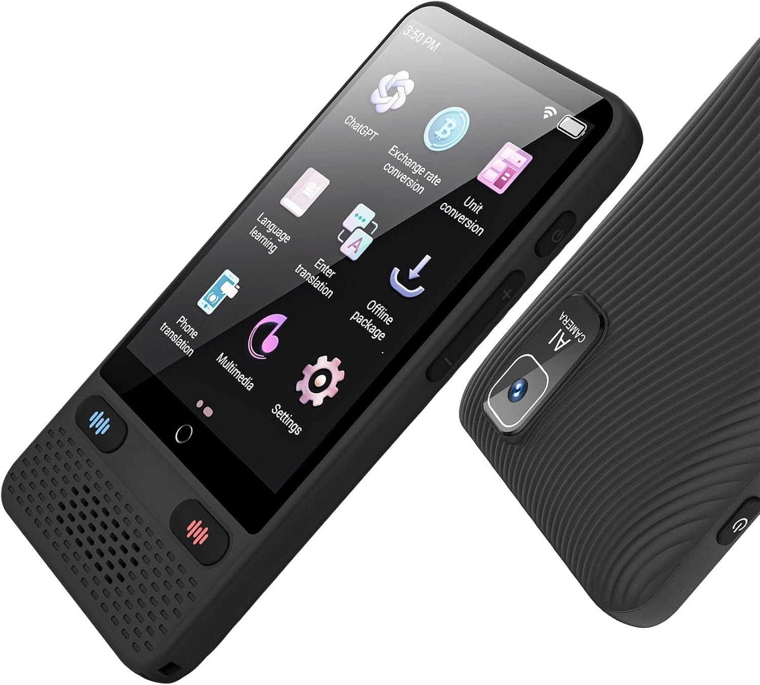Language Translator Device,2025 Latest Two-Way Language Translator in 138 Languages, Online/Offline/AI/Voice/Photo Translation, Standy 240H, Portable Instant Translator for Business,Study & Travel