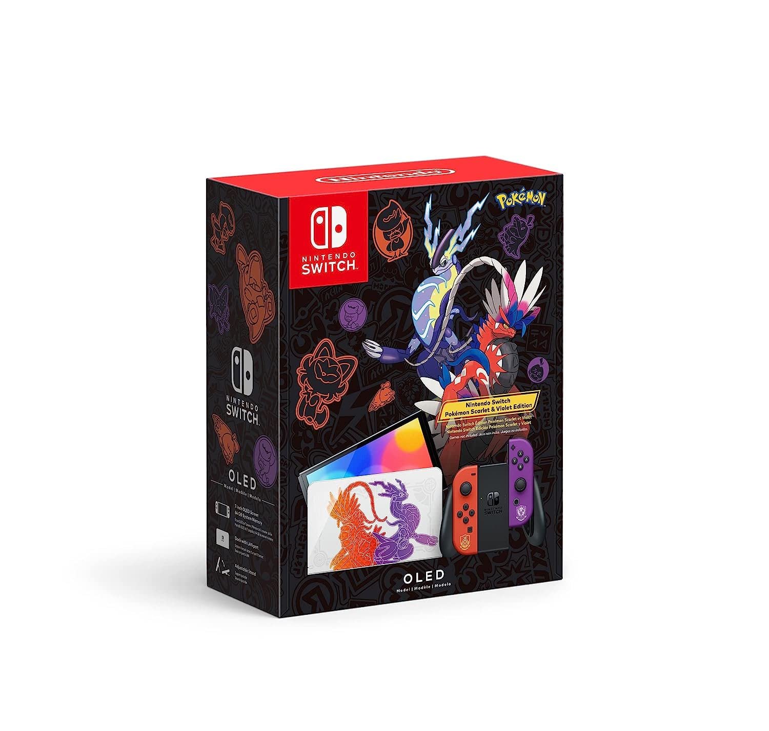 Nintendo Switch™ – OLED Model: Pokémon™ Scarlet & Violet (Japan Stock) Edition Region Free