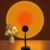 easeking LED Sunset Lamp – Sunset Lights Night Lights LED Projector Floor Lamp Atmosphere Light Night Light for Bedroom Livingroom Party Bar Store, USB Charging