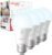 Sengled WiFi Light Bulb – Smart Bulbs That is Compatible with Google Assistant, A19 Daylight (5000K) – No Hub Required, 800LM 60W High CRI)60 Equivalent, 4 Count (Pack of 1)