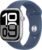 Apple Watch Series 10 [GPS 46mm case] Smartwatch with Silver Aluminum Case with Denim Sport Band – M/L. Fitness Tracker, ECG App, Always-On Retina Display, Water Resistant