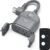 Geeni Outdoor Duo Wi-Fi Smart Plug, Weatherproof Dual Socket, Wireless Remote Control, Works with Alexa & Google Home, 2 Outlets