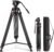 NEEWER 74″ Video Tripod with Fluid Head, QR Plate , Aluminum Heavy Duty Camera Tripod Professional for DSLR Cameras Camcorders, Max Load 17.6lb/8kg, TP74